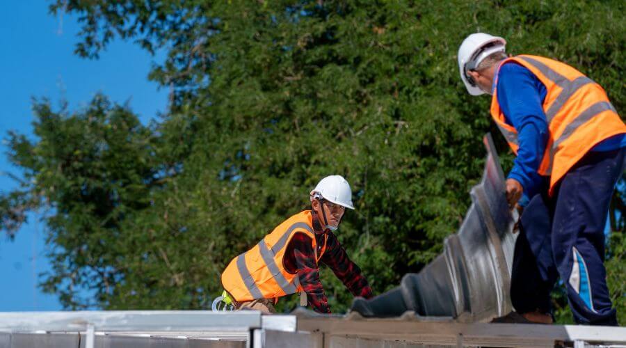 Professional new roof installation services in China Village, ME